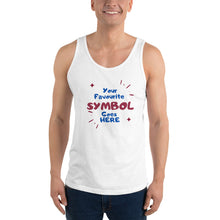 Load image into Gallery viewer, Symbol Customized Unisex Tank Top