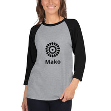 Load image into Gallery viewer, "Mako" 3/4 sleeve shirt