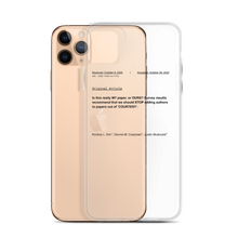 Load image into Gallery viewer, Your "Published Paper" iPhone Case