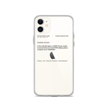 Load image into Gallery viewer, Your &quot;Published Paper&quot; iPhone Case
