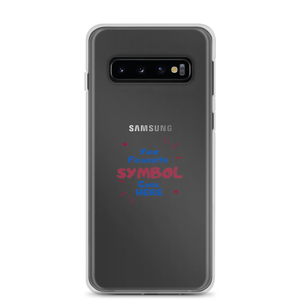 Symbol Customized Samsung Case