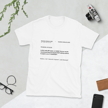 Load image into Gallery viewer, Your &quot;Published Paper&quot; T-Shirt

