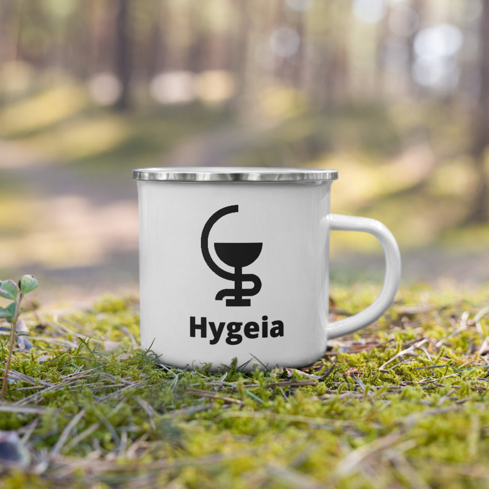 Hygeia Enamel Mug